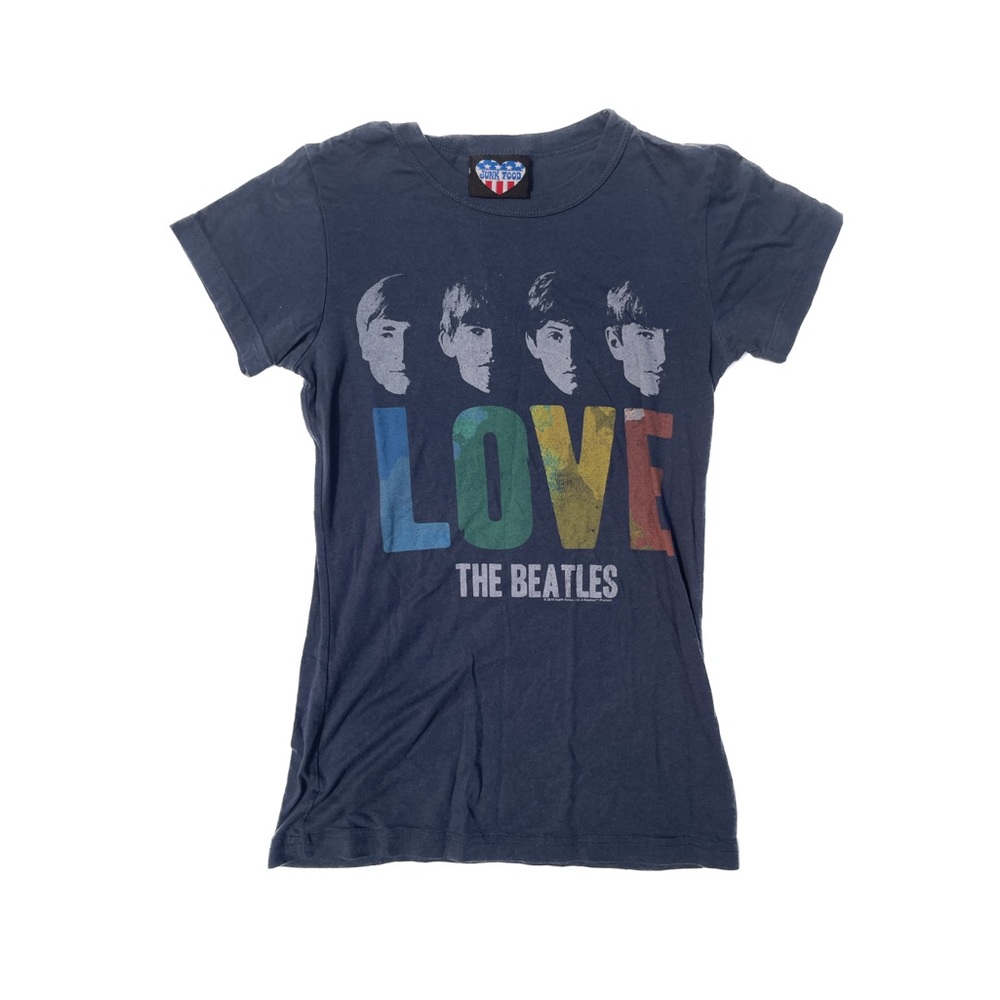Women’s vintage JUNK FOOD BEATLES graphic tee